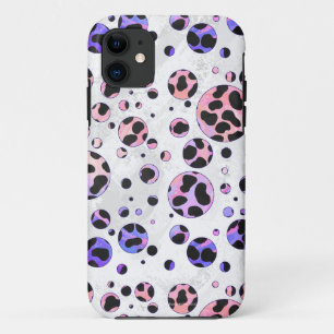 Dalmatiner Schwarz und Rosa Polka Dot drucken title_seo2