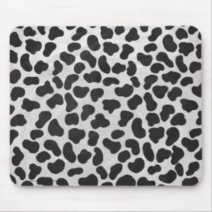 Dalmatiner Schwarz/Weiß Mousepad