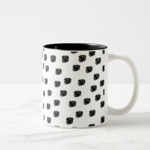 Dalmatiner-Stellen Zweifarbige Tasse