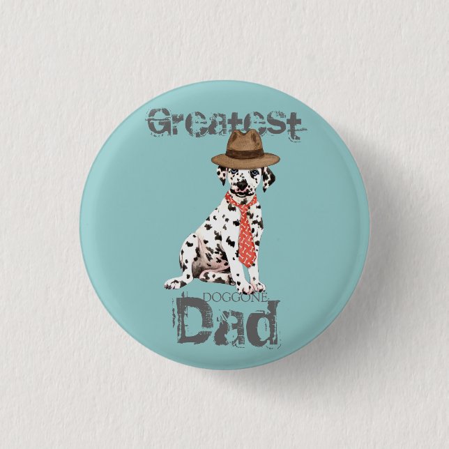 Dalmatiner Vater Button (Vorderseite)