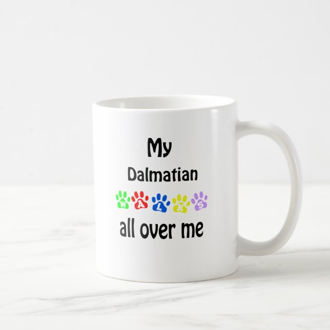 Dalmatiner Walks Design Kaffeetasse (Rechts)
