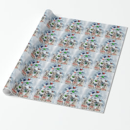 Dalmatiner Weihnachten Geschenkpapier