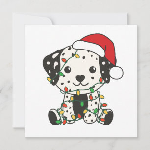 Dalmatiner Weihnachten Winter Niedliche Hunde