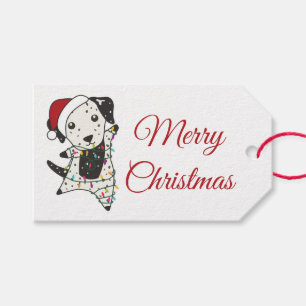 Dalmatiner Weihnachts Hund Wintertiere Hunde LKW Geschenkanhänger