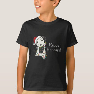 Dalmatiner Weihnachts Hund Wintertiere Hunde T-Shirt