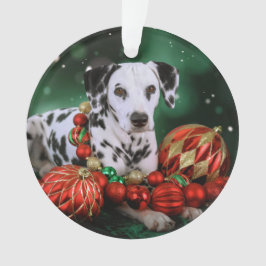 Dalmatiner Weihnachtsschmuck Ornament