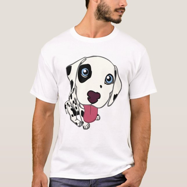 DALMATINER-WELPE T-Shirt (Vorderseite)