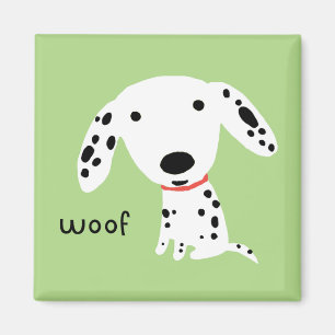 Dalmatiner Wuff Magnet