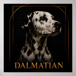 Dalmatiner Zeitlose Erbstück-Kollektion Poster