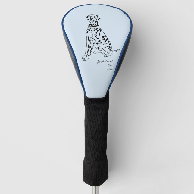 dalmatinisch golf headcover (Vorderseite)