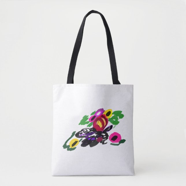 Dalmatinische Freudenglockenblumen  Tasche (Vorderseite)