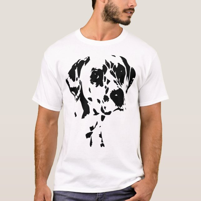 dalmatinischer T - Shirt (Vorderseite)