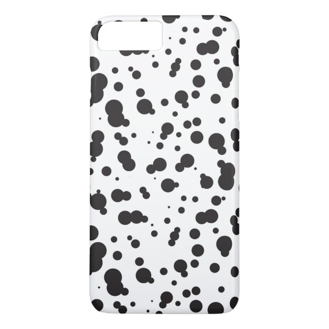 Dalmatinisches Punktemuster Case-Mate iPhone Hülle (Rückseite)