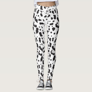 Dalmatinisches Punktemuster Leggings