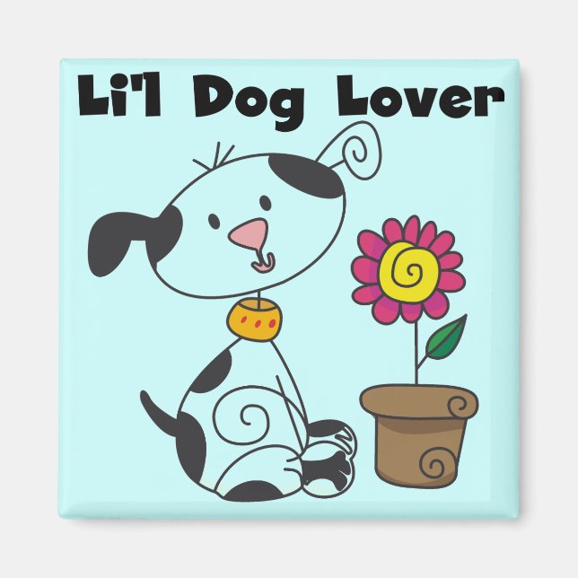 Dalmation Hundeliebhaber-T-Shirts und Geschenke Magnet (Vorne)