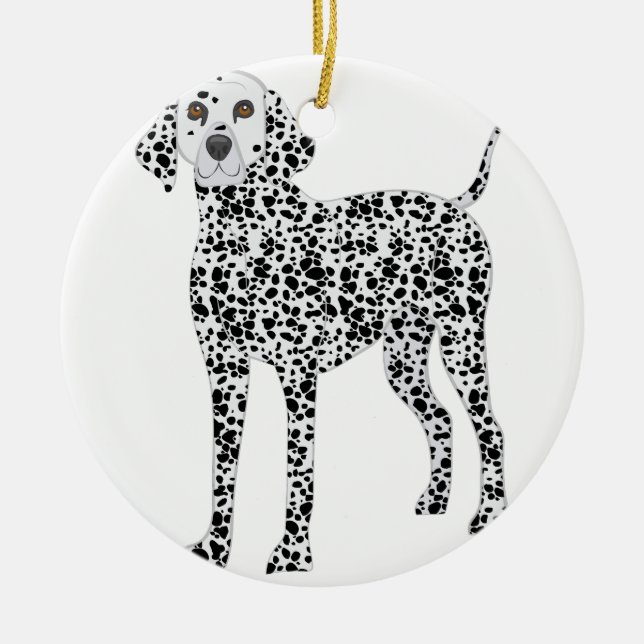 Dalmation Keramikornament (Vorne)