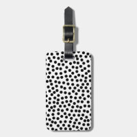 Dalmation Punkte in Schwarzweiss