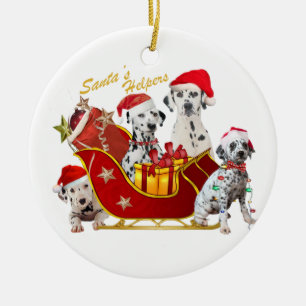 DALMATION Sankt Helfer Keramikornament