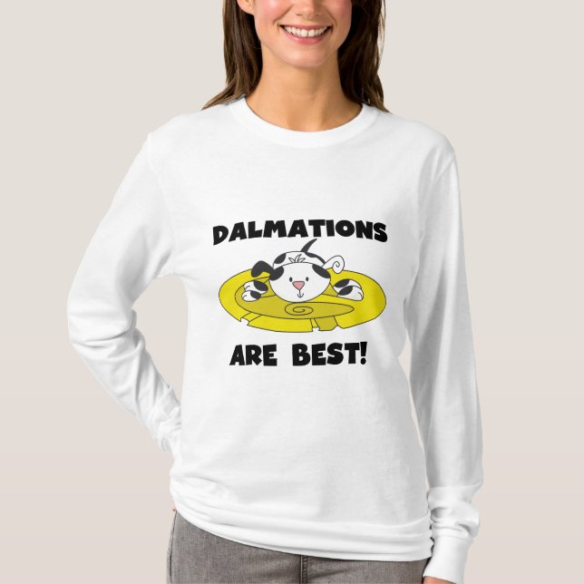Dalmations sind beste T - Shirts und Geschenke (Vorderseite)