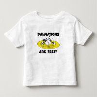 Dalmations sont le meilleurs T-shirts et cadeaux