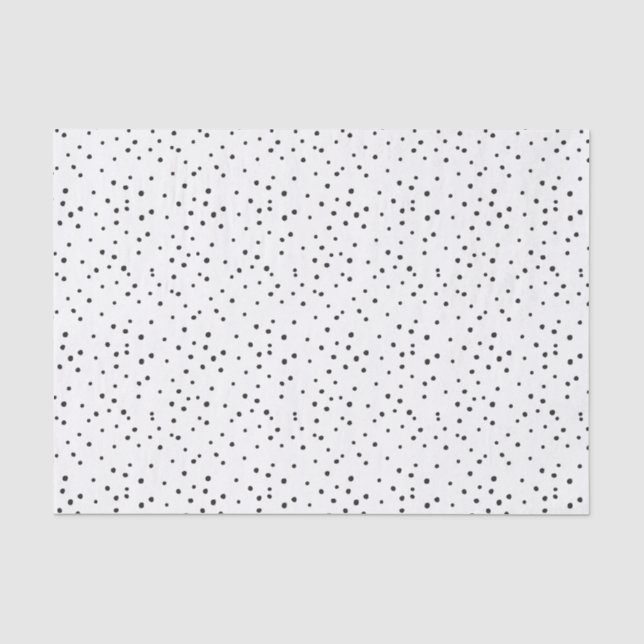 DALMATISIERUNGSPOTS niedlicher Spaß modern minimal Seidenpapier (Vorderseite)