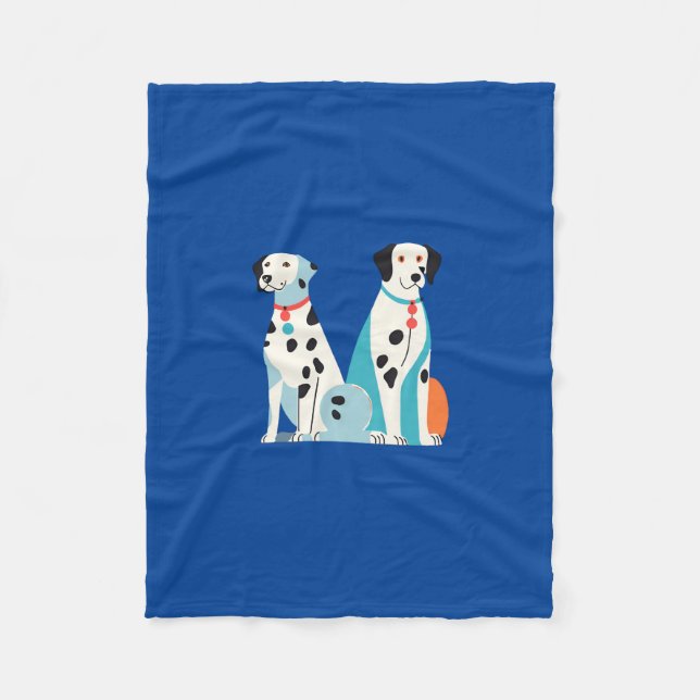 Dalmatius Baby Fleecedecke (Vorderseite)