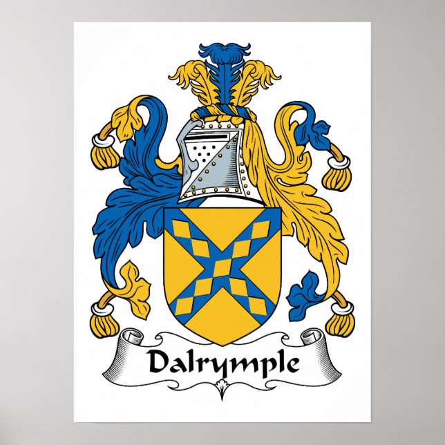 Dalrymple Familienwappen Poster (Vorne)
