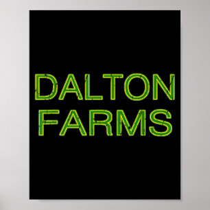 DALTON Farms Squad Familienzusammenkunft Nachname  Poster