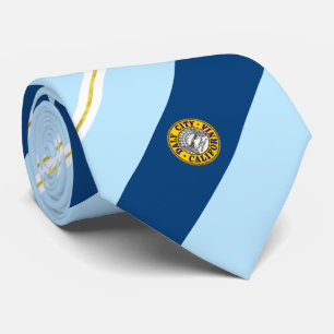 Daly City (Kalifornien) Stadtflagge Neck Tie Krawatte