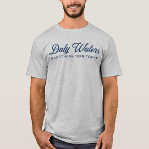 Daly Waters Distressed Classic Blue , Australien T-Shirt