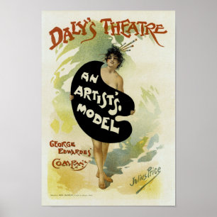 Daly's Theater ~ Ein Kunstmodell Poster