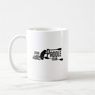 Dam Paddle Club Beaver Logo 11oz Kaffeetasse