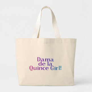 Dama de la Quince Girl Jumbo Stoffbeutel