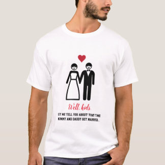 Damals got Mama und Papa verheiratet. Coronavirus T-Shirt
