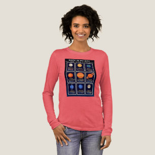 Damals hatten wir noch 9 Planeten! Tri-Blend Shirt