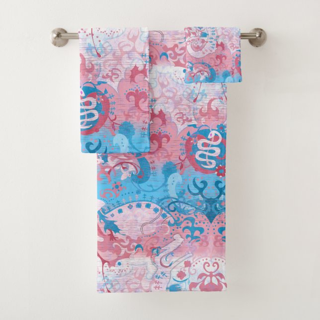 Damas de dragon transgenre - Couleur de drapeau de (En situation)