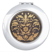 Damascene Artwork miroir compact