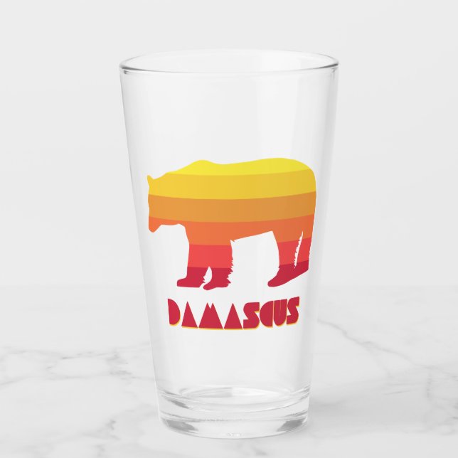 Damascus Virginia Rainbow Bear Glas (Vorderseite)