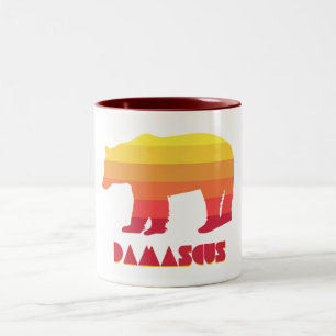 Damascus Virginia Rainbow Bear Zweifarbige Tasse