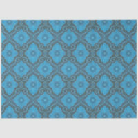 Damask Blume Cornflower B Vintages Blumenmuster