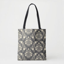 Damask Chicken & Florenz in Warm-Grau & Creme