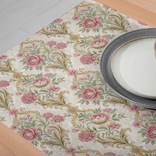 Damask Delight Floral Table Runner Viktorianisch C Großer Tischläufer