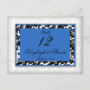 Damask Delight Tischnummer