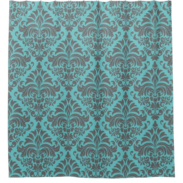 Damask Duschvorhang (Vorderseite)