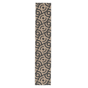 Damask Fabric Decorative Print Mittelgroßer Tischläufer
