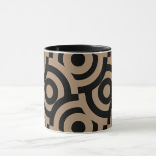 Damask Fabric Decorative Print Tasse