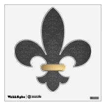 Damask Fleur De Lis argentée élégante