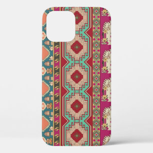 Damask Floral Geometric Colorful Patchwork Case-Mate iPhone Hülle