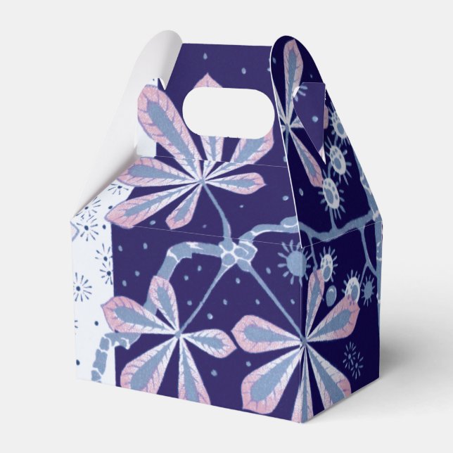 Damask Frost Blume Fevor Box Geschenkschachtel (Rückseite)