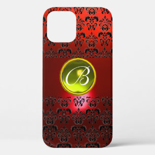 DAMASK GEM MONOGRAM Gelb Case-Mate iPhone Hülle